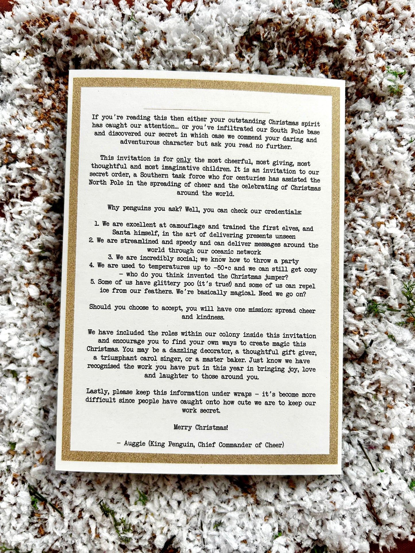 The Cheer Colony Invitation