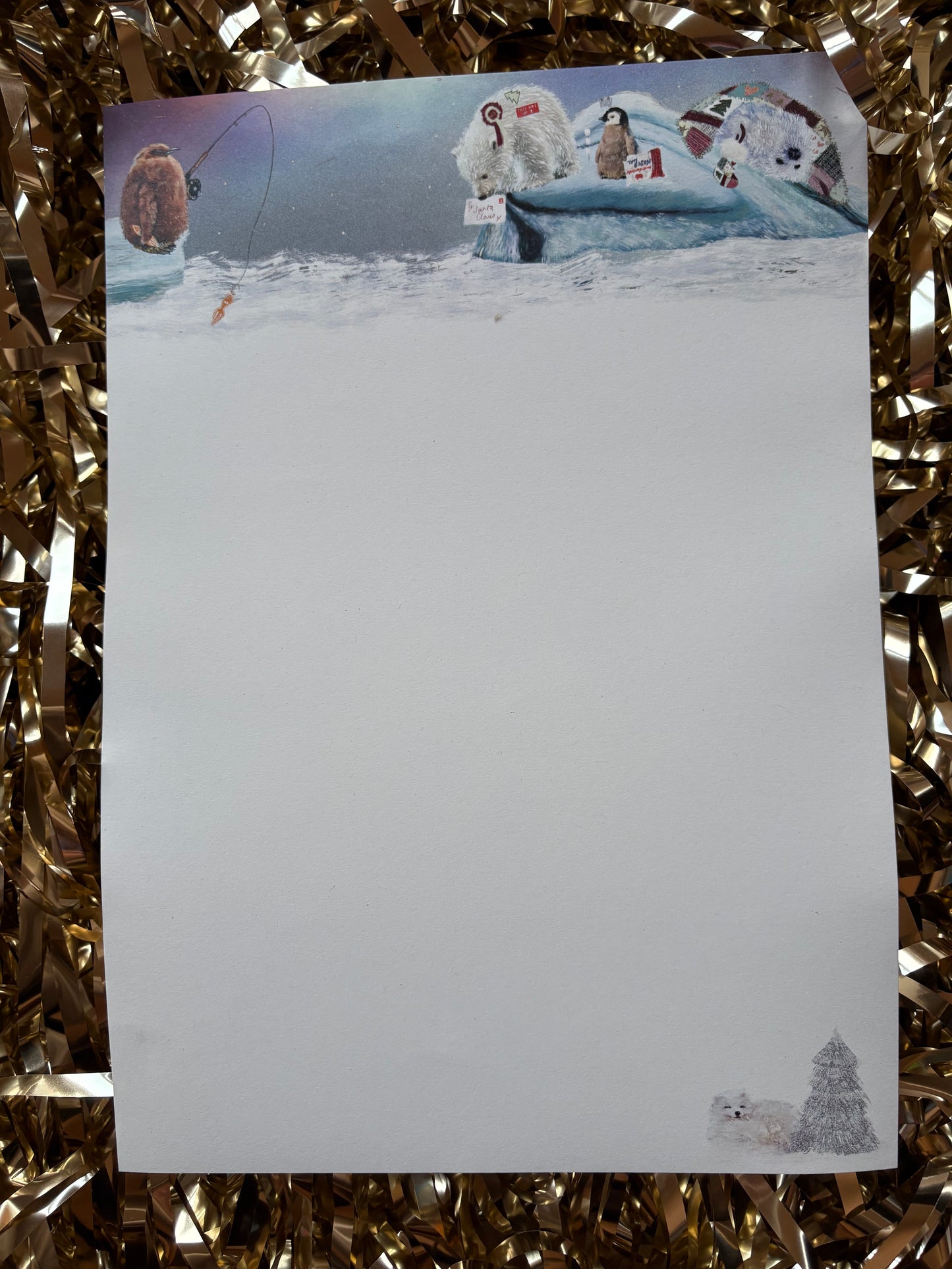 Christmas Letter (Single Sheet)