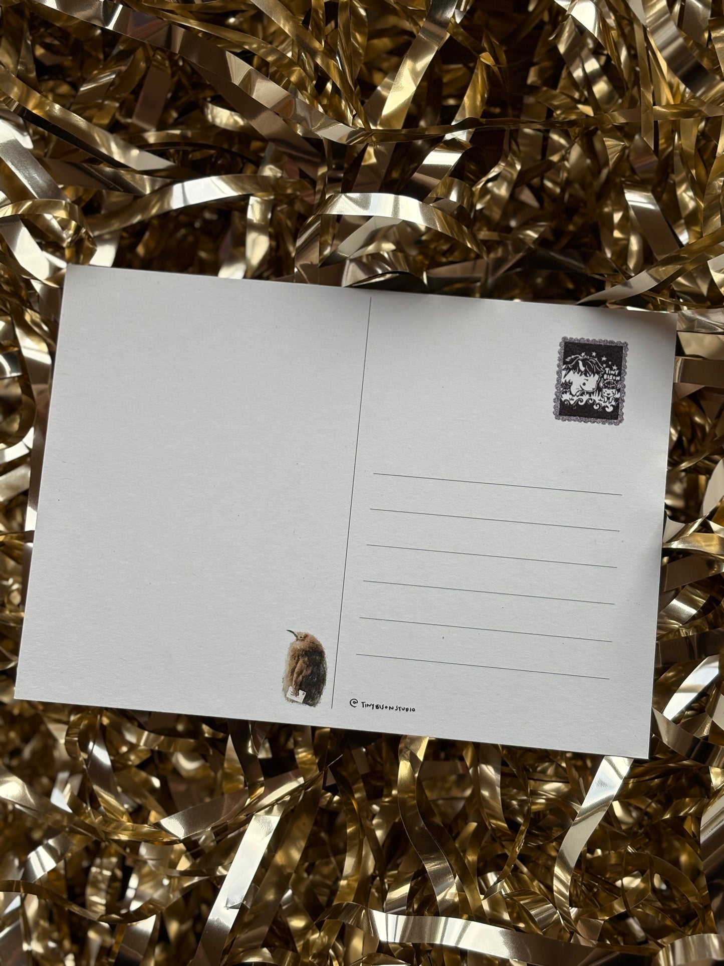 Merry Marshmallow Postcard