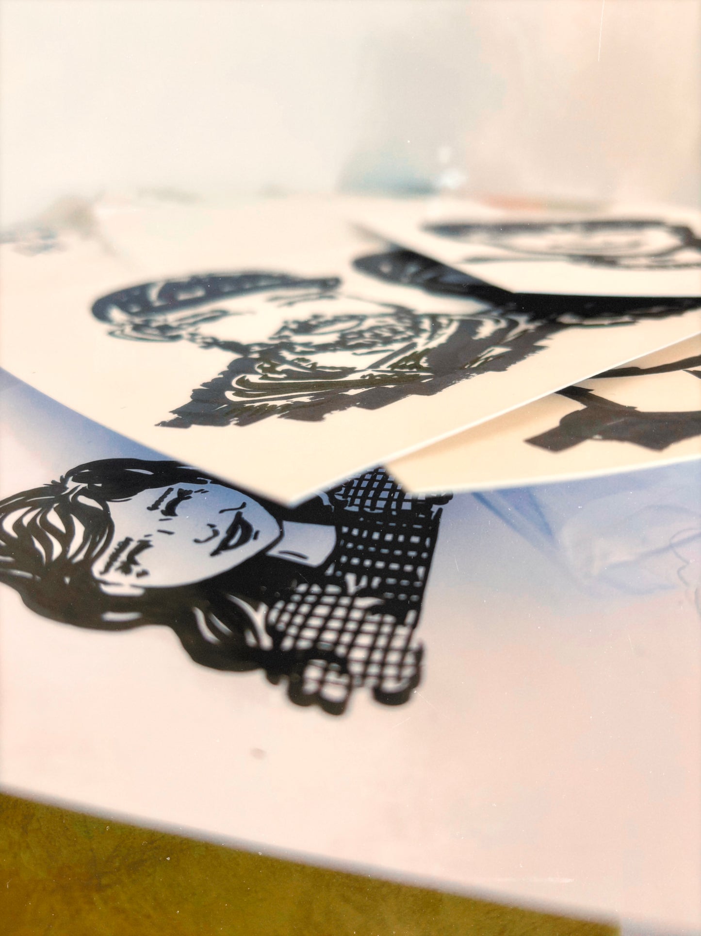 Hand drawn Inky Portrait