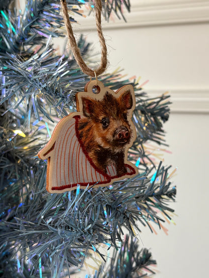 Wooden Christmas Decorations