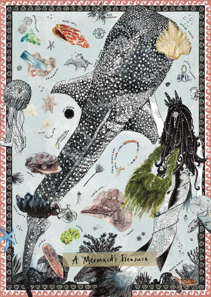 Mermaid’s Treasure Print