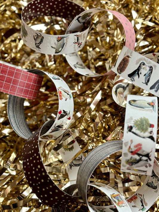 Penguin Paper Chain Kit