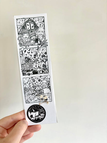 Custom Illustrated Photo Strip Portrait