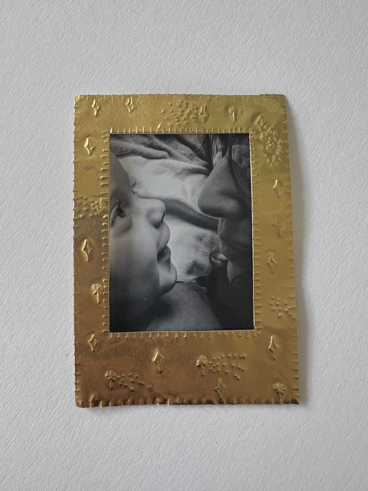 Star Tin Embossed Polaroid Frame