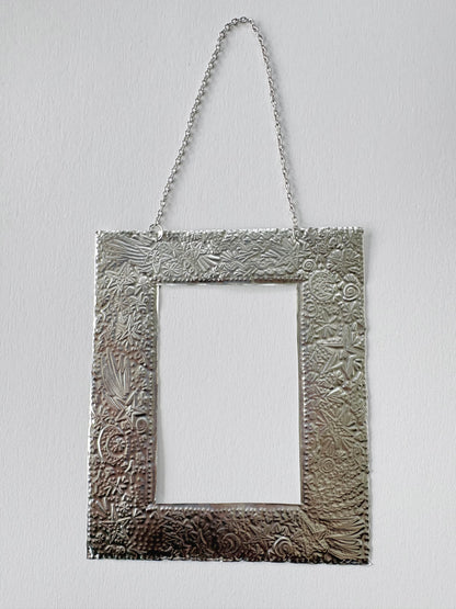 Cosmic Star Tin Embossed Frame