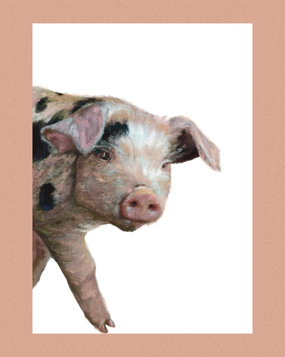 Penny the Pig Print