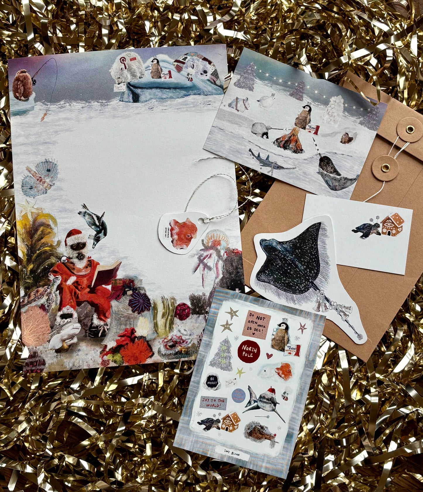 Christmas Letter Set