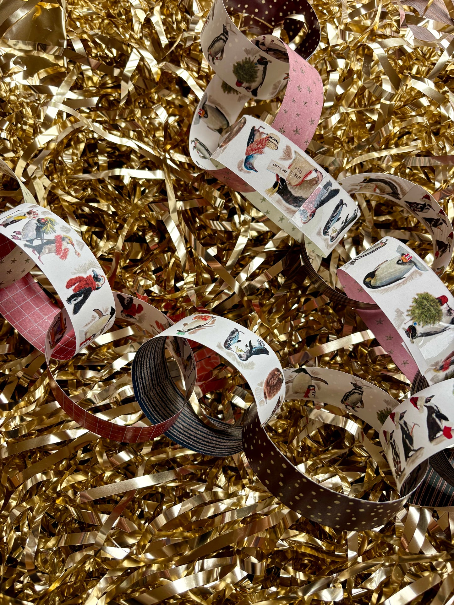 Penguin Paper Chain Kit