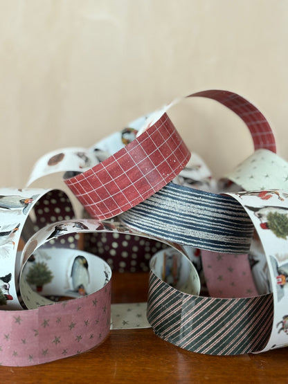 Penguin Paper Chain Kit