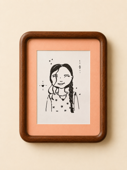 Mini Hand-drawn Portrait